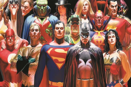 images présentant des super-héros